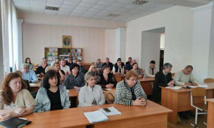 Нарада з представниками служб охорони праці провідних підприємств Житомирської області
