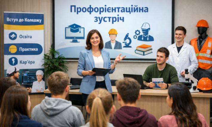 Профорієнтаційна зустріч у ліцеях №25 та №33 м. Житомира