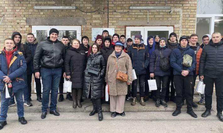 01.02.2022 студенти ВСП ЖАДФК НТУ відвідали ДП «Дорцентр»