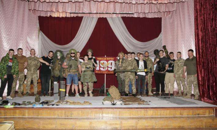 Зустріч з 199 навчальним центром Десантно-штурмових військ ЗСУ